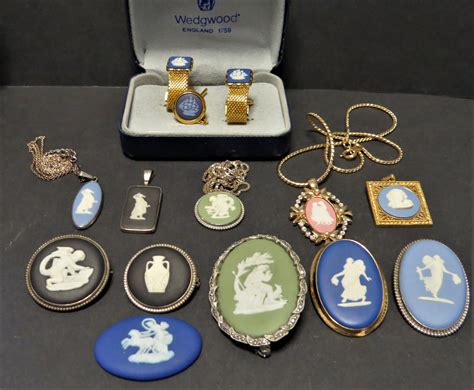 Collection Of Wedgwood Jasperware Jewellery Collectors Weekly