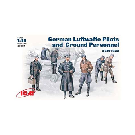 Icm Icm48082 148 Luftwaffe Pilots And Ground Personnel 1939 1945