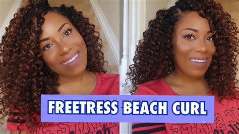 Freetress Beach Curl Crochet Hair Review Beach Curls Crochet Hair My