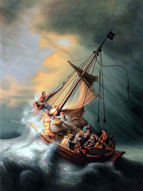 The Storm On The Sea Of Galilee Reproduction At In