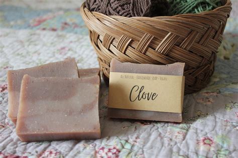 Clove All Natural Bar Soap Vegan Handmade Soap Cold Etsy