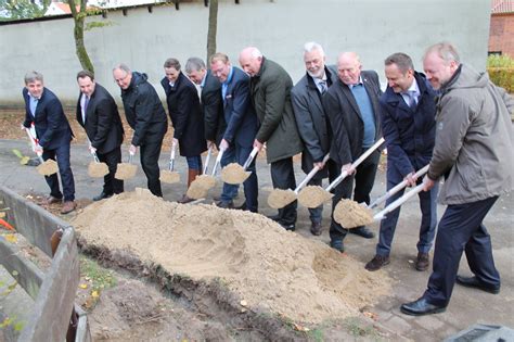 Samtgemeinde Gartow Breitbandnetz „symbolischer Spatenstich Als