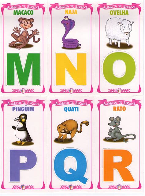 Alfabeto De Parede Colorido Com Imagens Alfabeto Para Criancas Images