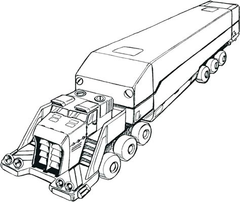 With a total of 10 prints included, this download is an incredible value. Semi Trailer Drawing at GetDrawings | Free download
