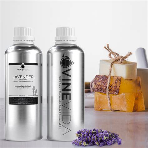 Bulk Lavender Essential Oil 40-42 32 Oz 2 Lbs in Aluminum | Etsy