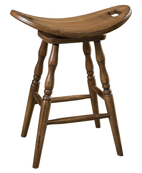 Saddle Bar Stool Amish Direct Furniture