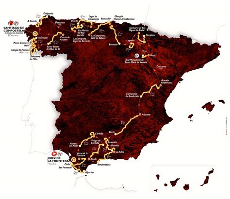 Vuelta A España 2014 Stages Cycling Passion