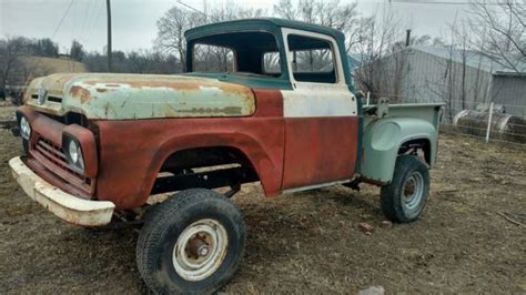 1959 F100 Shortbed Stepside 4wd For Sale Ford F 100 1959 For Sale In
