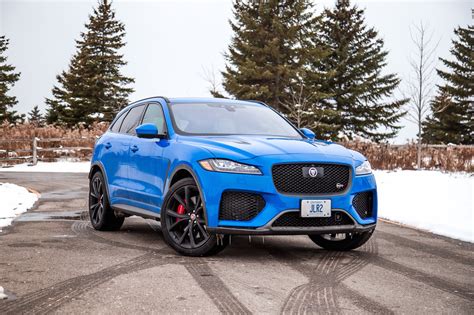 The new front bumper adds to the imposing sporty stance, while larger air intakes help cool the v8 supercharged engine. Review: 2020 Jaguar F-Pace SVR | CAR