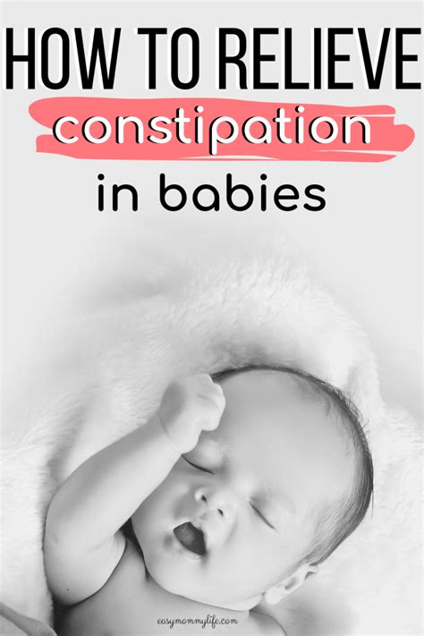 How To Quickly Relieve A Constipated Baby Easy Mommy Life