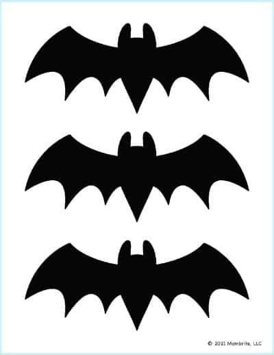 25 Free Printable Bat Templates Printable Halloween Decorations