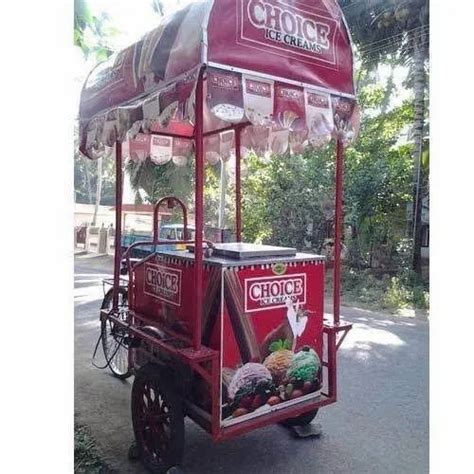 Ice Cream Cart Selling Cart Selling Counter Tricycle Trolley आइस