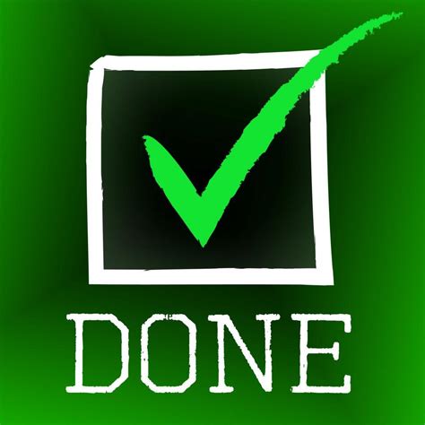 Free Stock Photo Of Done Tick Represents Pass Passed And Yes Download
