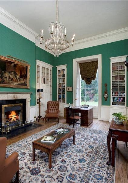 Sitting Room In An Elegant Irish Georgian Mansions Built In 1785