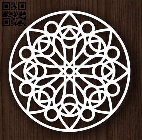 Circle Ornament E0011991 File Cdr And Dxf Free Vector Download For