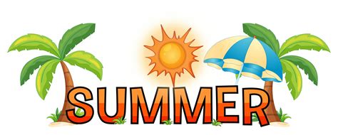 Summer Season July Summer Clip Art Summer Season Clip Art Clipart