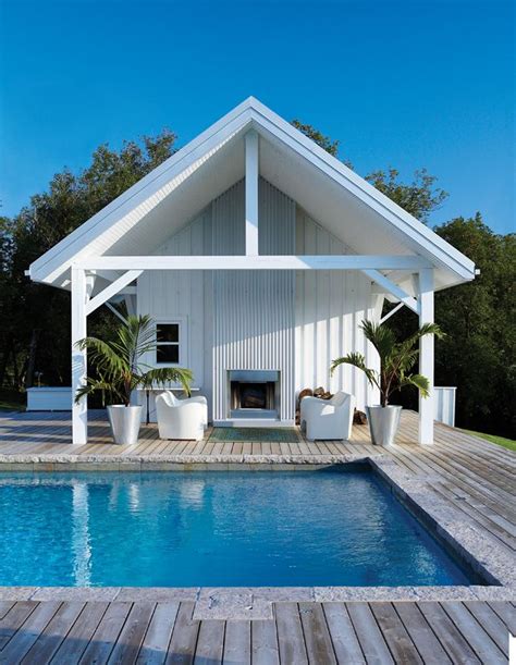 35 Perfect Pools To Dive Into Pool Houses Pool Gazebo Pool House