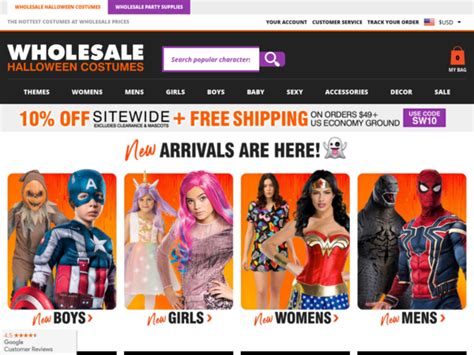 Wholesale Halloween Costumes Deals Wholesale Halloween Costumes