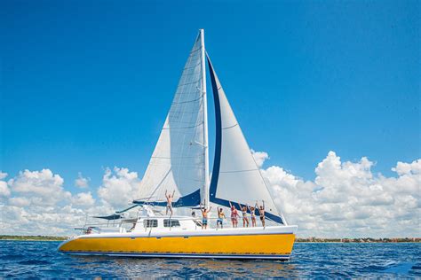 Private 65 Custom Built Luxury Catamaran Rental Riviera Maya