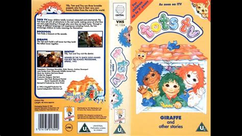 Tots Tv Giraffe And Other Stories Vhs Youtube