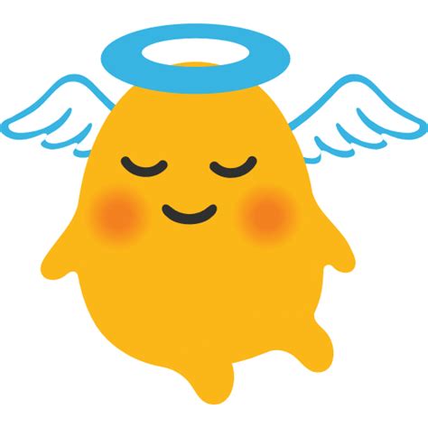 Baby Angel Emoji Clipart Free Download Transparent Png Creazilla Images