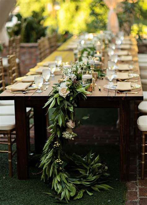 18 Rustic Greenery Wedding Table Decorations You Will Love! – ChicWedd