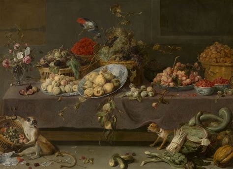 Flowers And Fruit By Frans Snyders Useum