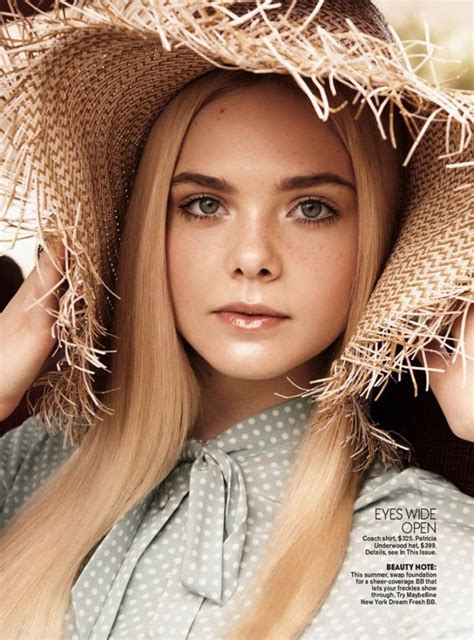 Elle Fanning Teen Vogue Junejuly 2014