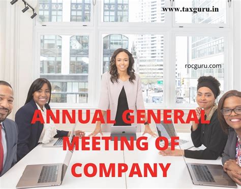 Annual General Meeting Agm As Per Companies Act 2013