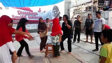 Kocak Banget Serunya Babak Final Lomba Goyang Bangku Ibu Ibu Youtube