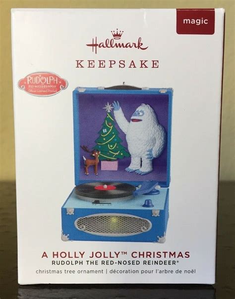 Hallmark 2019 Ornament A Holly Jolly Christmas New Rudolph The Red