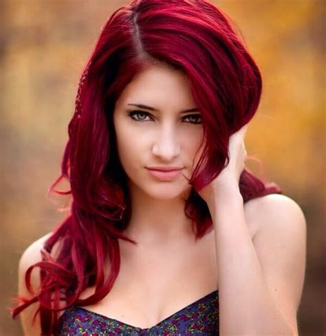 Fel Ros Rode Kleur Dark Red Hair Color Fall Hair Color Trendy Hair