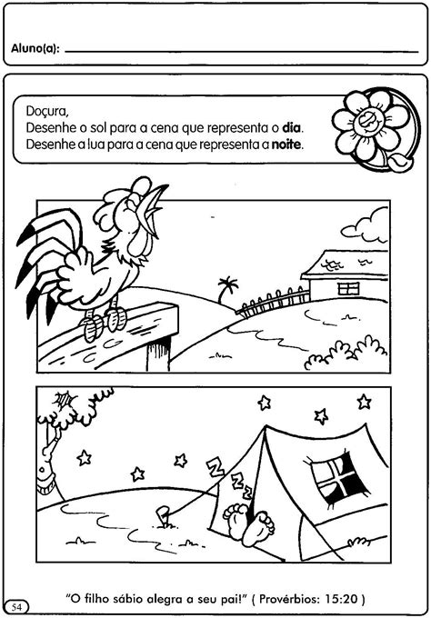 Atividades Dia E Noite 2 Ano