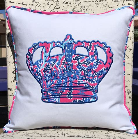 Handmade 16x16 Lilly Crown Pillow Coronado Crown City Queen Princess Etsy