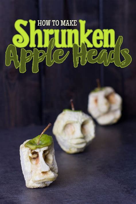 How To Make Shrunken Apple Heads Apple Head Apple Halloween Apples