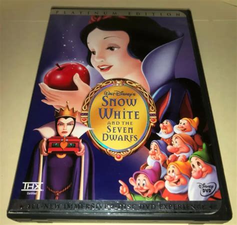 Walt Disney Snow White And The Seven Dwarfs Dvd Animated Movie 2 Disc