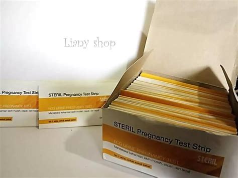 Tespek Tes Hamil Hcg Test Pack Steril Steril Pregnancy Test Strip