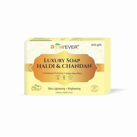 Ayurever Haldi Chandan Luxury Soap Gm At Rs Piece New Delhi