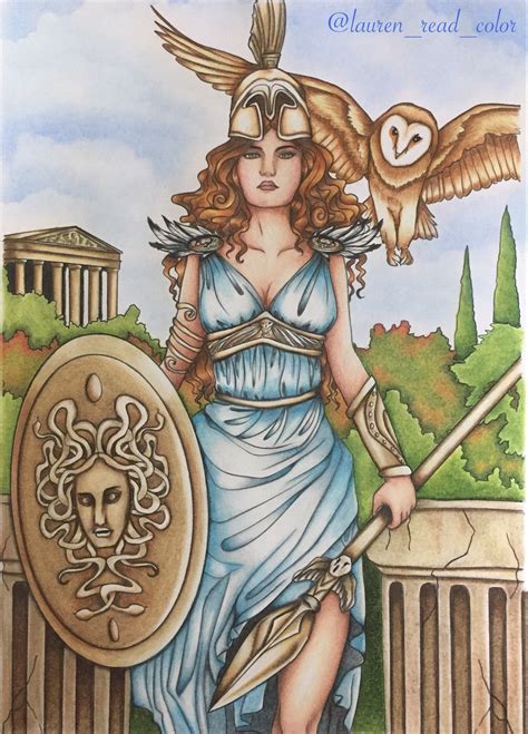 Athena By Selina Fenech Рисунки Раскраски Искусство глаза