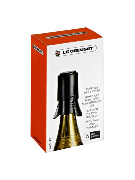 Le Creuset Wine Accessories Sw106 Sparkling Wine Stopper At John Lewis