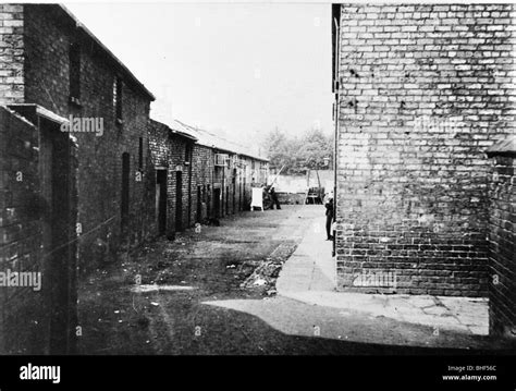 A York Slum York Yorkshire 1901 Stock Photo Royalty Free Image