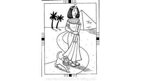 Dibujo Para Colorear De Cleopatra 41254