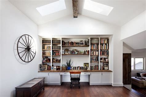 Trendy Ideas 20 Home Offices With Ceiling Beams That Make