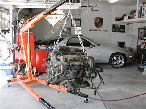 The frame of pittsburgh automotive 2 ton engine hoist is made from a durable steel. ENGINE PROJECT PICS