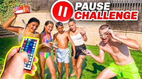 Pause Challenge Por 24 Horas🤪 Me Vuelvo Loco Becario00 Youtube