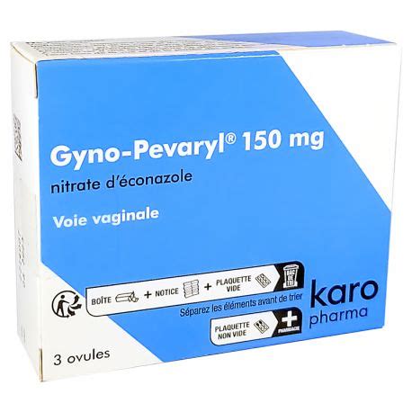 Gyno Pevaryl 150mg 3 Ovules Pour Les Mycoses Vaginales