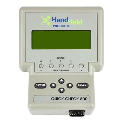 Honeywell Quick Check 800 Series Barcode Verifier Handheld Barcode