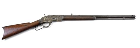 Sold Price Antique Winchester 1873 Octagon Barrel 38 40 Rifle