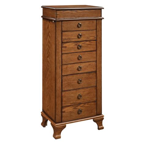 Check spelling or type a new query. 25 Beautiful Oak Wood Jewelry Armoires | Zen Merchandiser