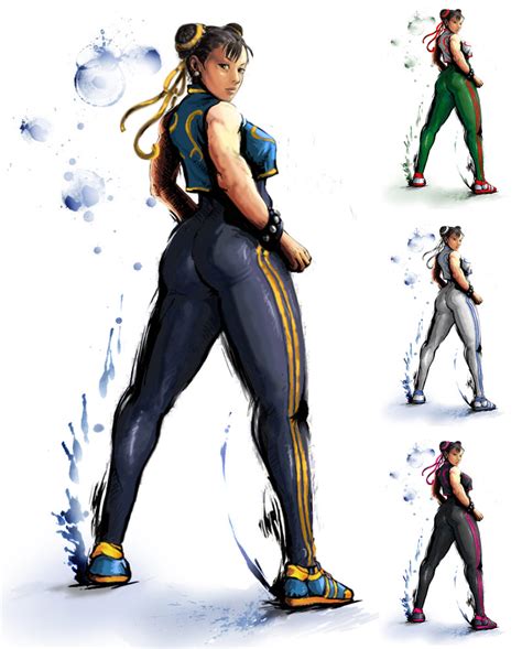 Chun Li Remixed Street Fighter 4 Artwork By Kaiwai